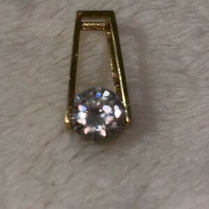 Elegant Gold and Silver Women's Pendant